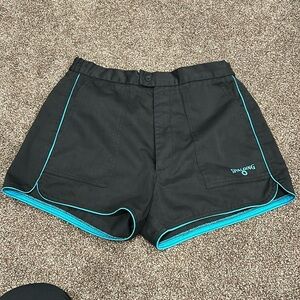 Vintage Spaulding Men’s Black Rugby Shorts size 34